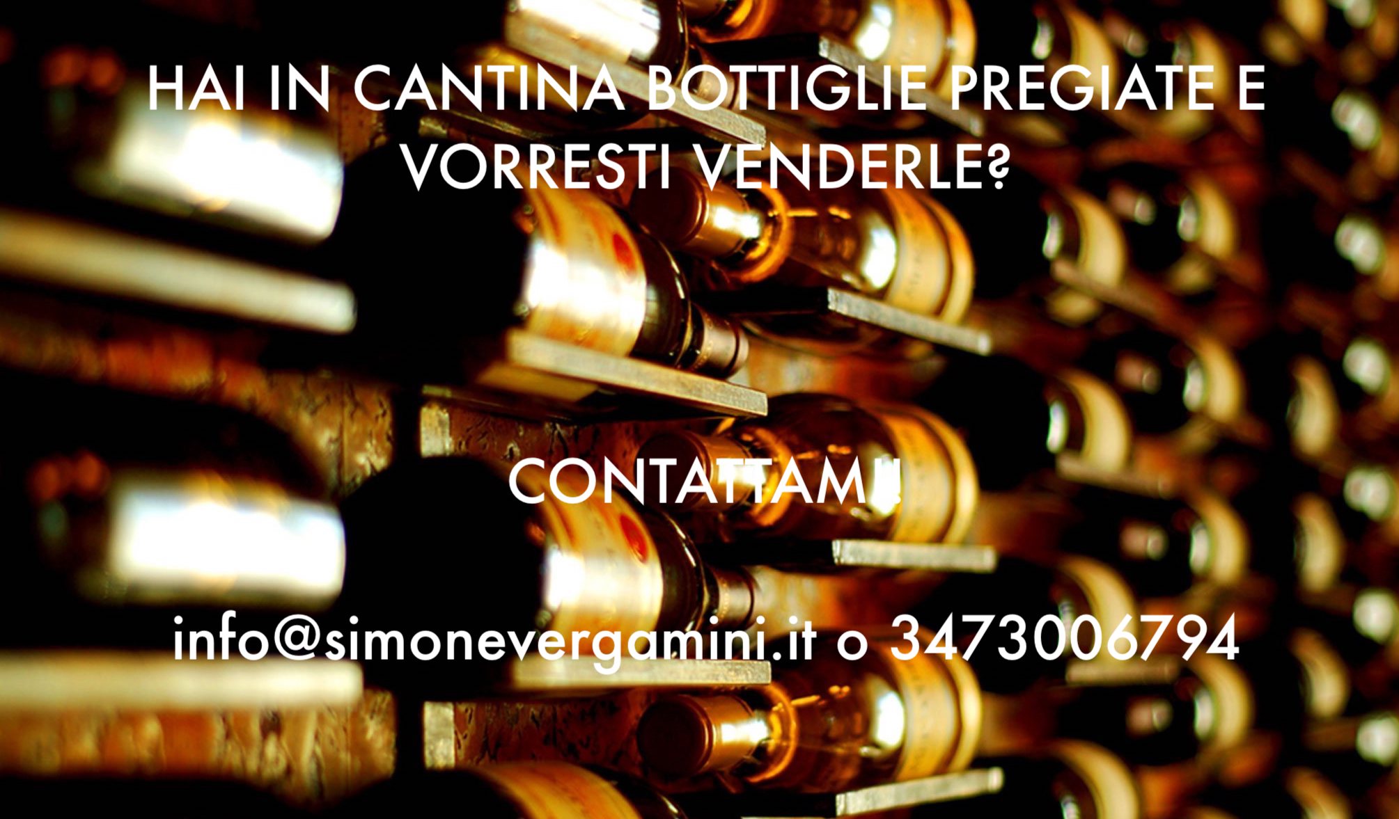 Acquisto vini pregiati